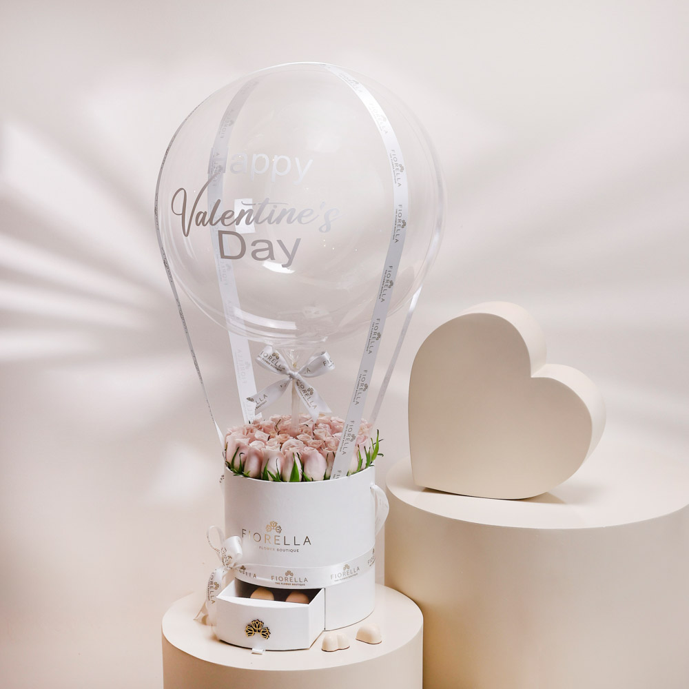  VALENTINE ROUND BUBBLE BOX